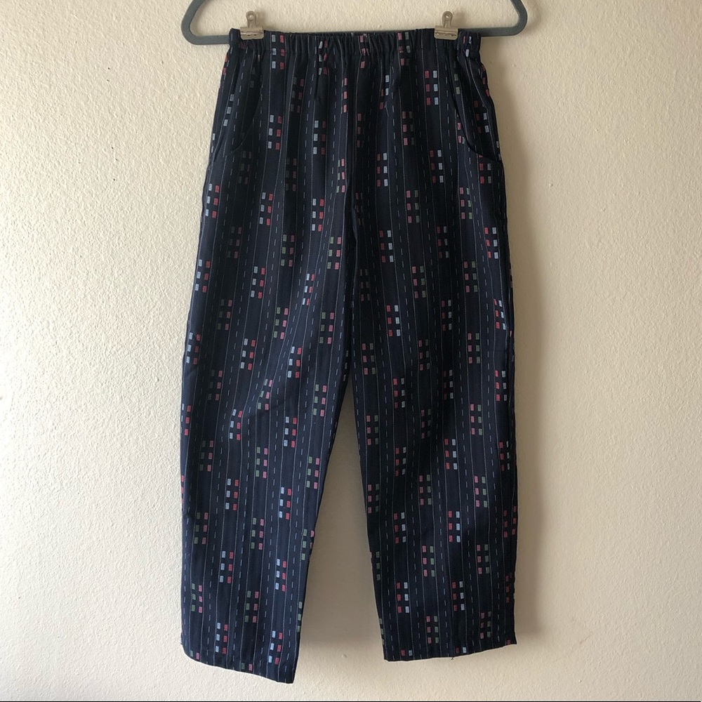 Cool pattern 100% Cotton pants from Japan